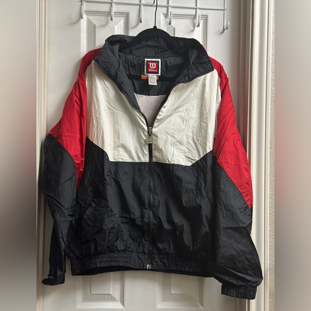 Retro Wilson windbreaker